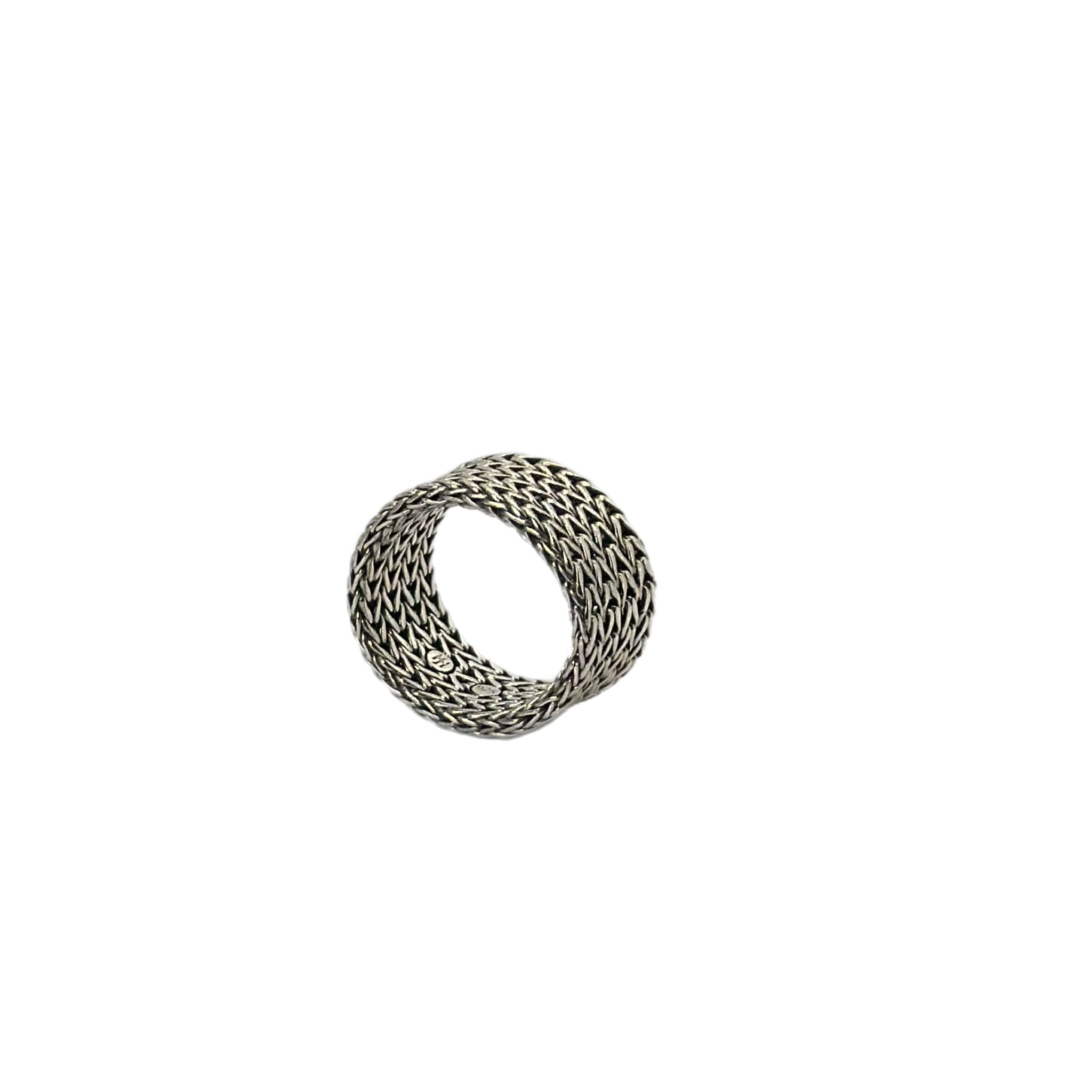 John Hardy Rata Chain Band Ring, Sterling Silver