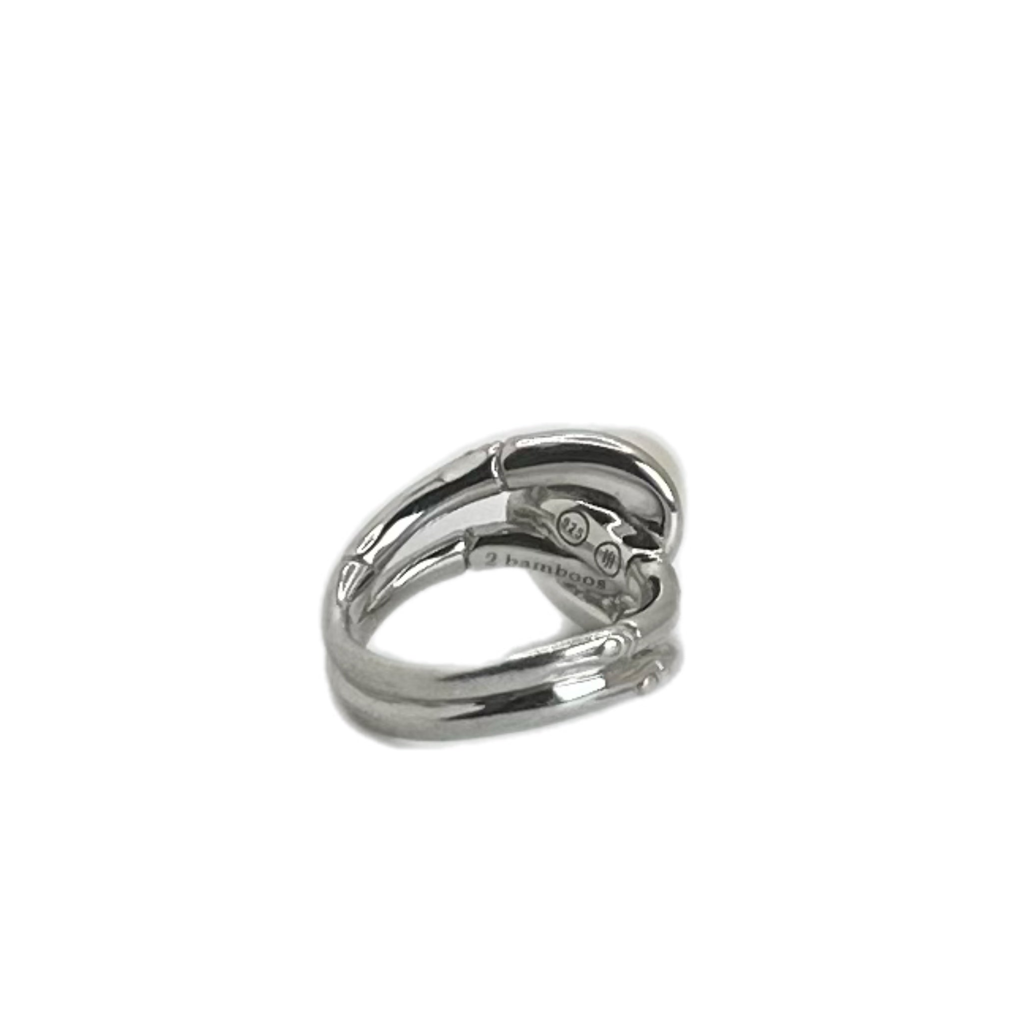 Surf Ring, Sterling Silver, Pearl