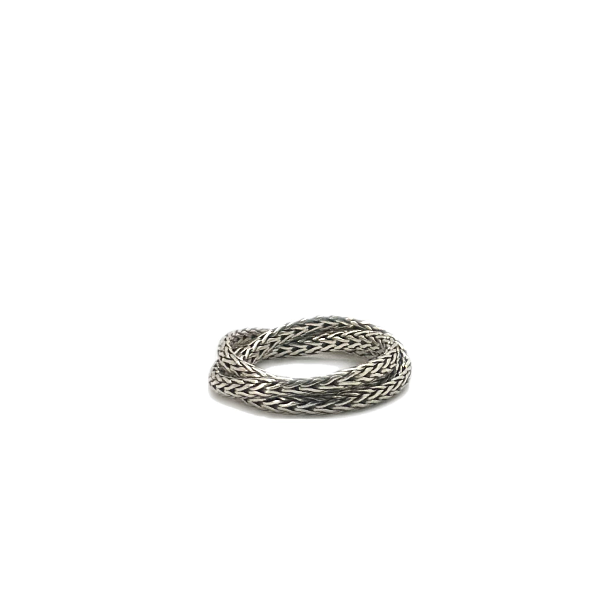 John Hardy Soft Chain Rolling Ring, Sterling Silver