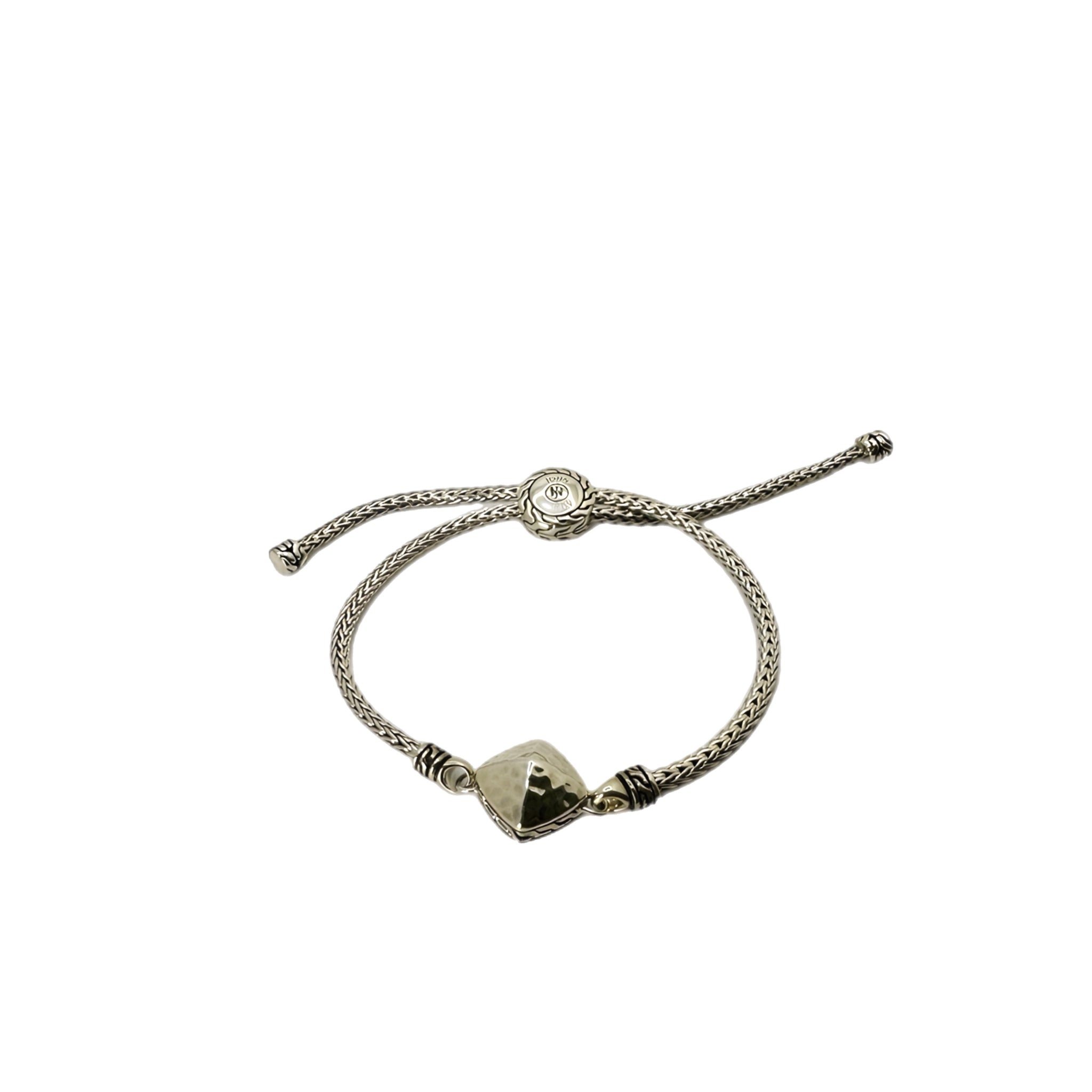 John Classic Chain Hammered bracelet