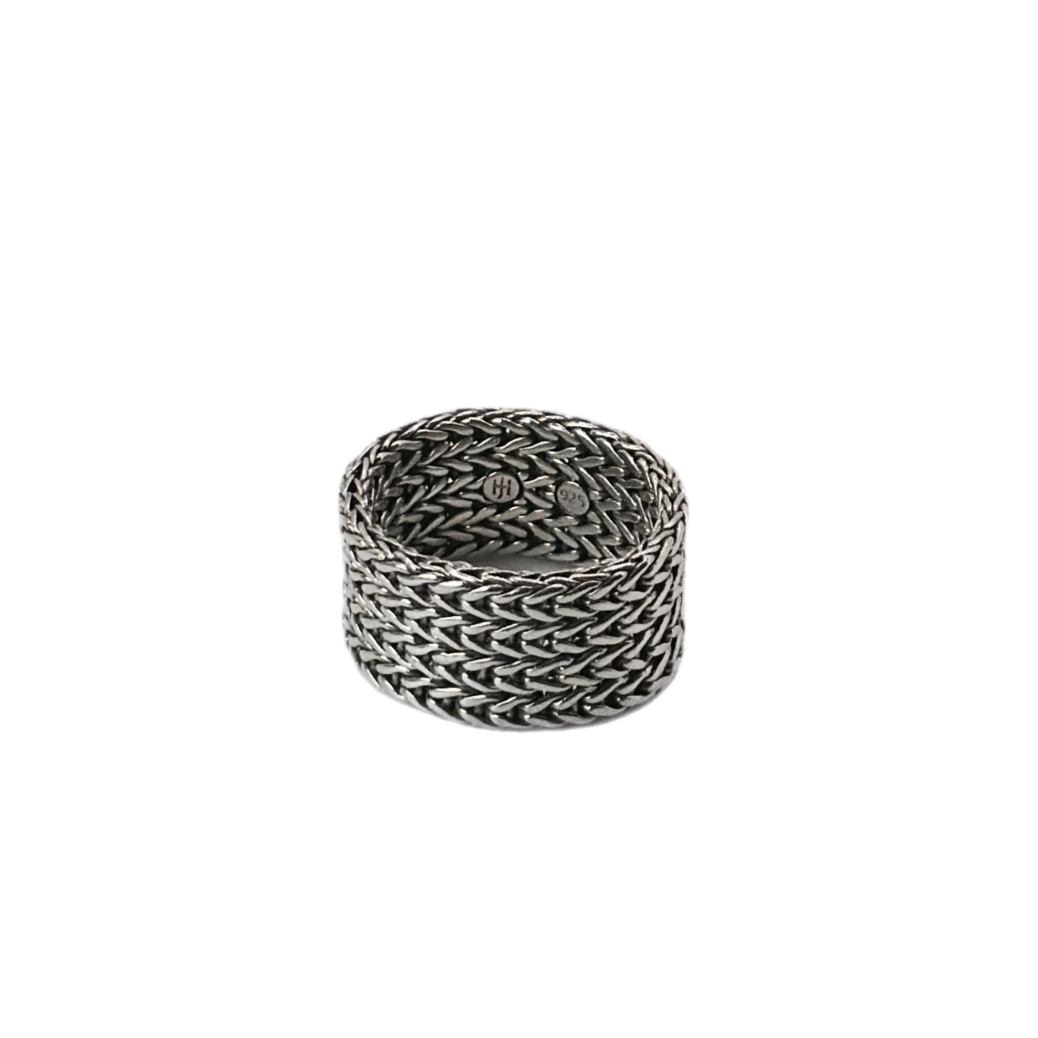 John Hardy Rata Chain Band Ring, Sterling Silver