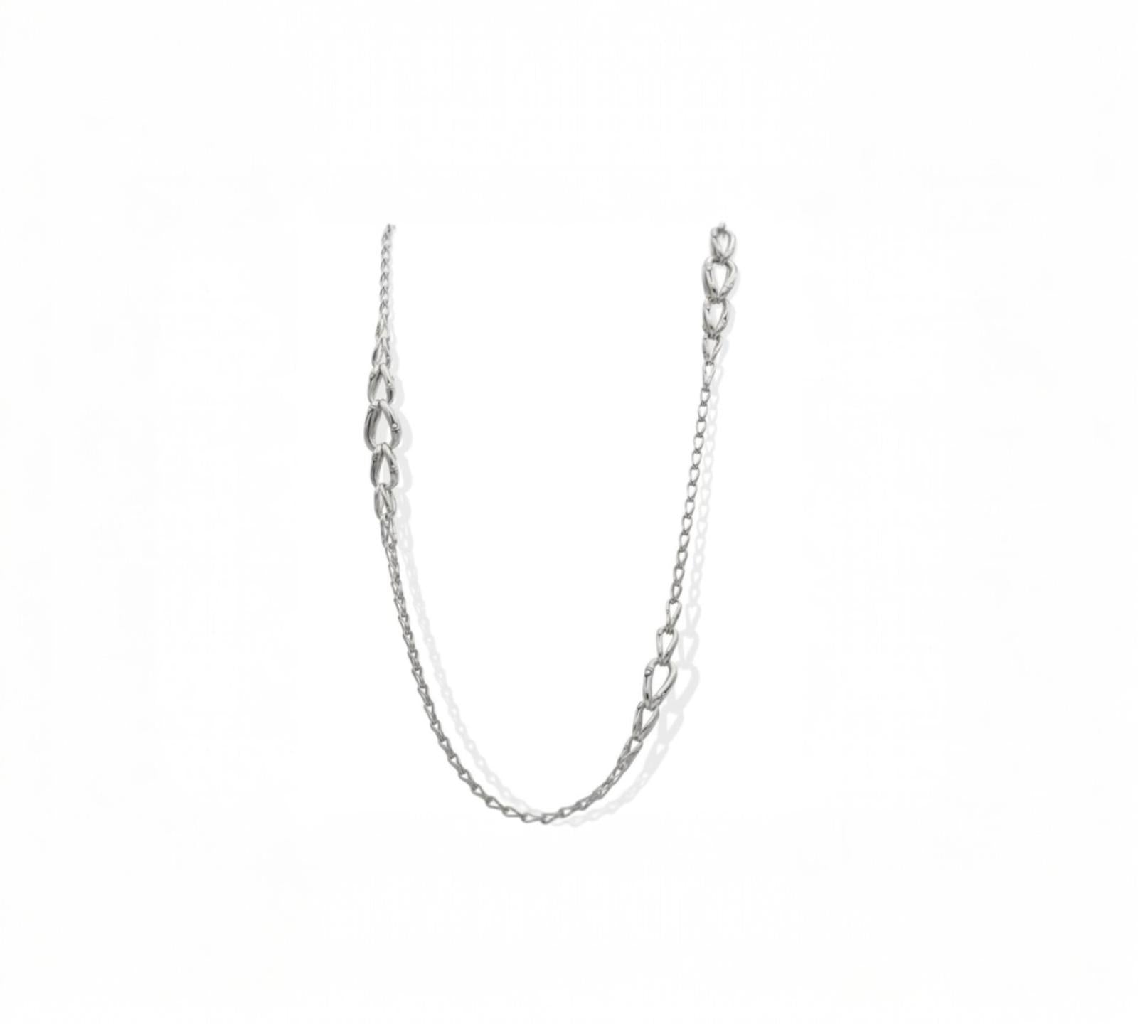 John Hardy Bamboo Sterling Silver Link Necklace