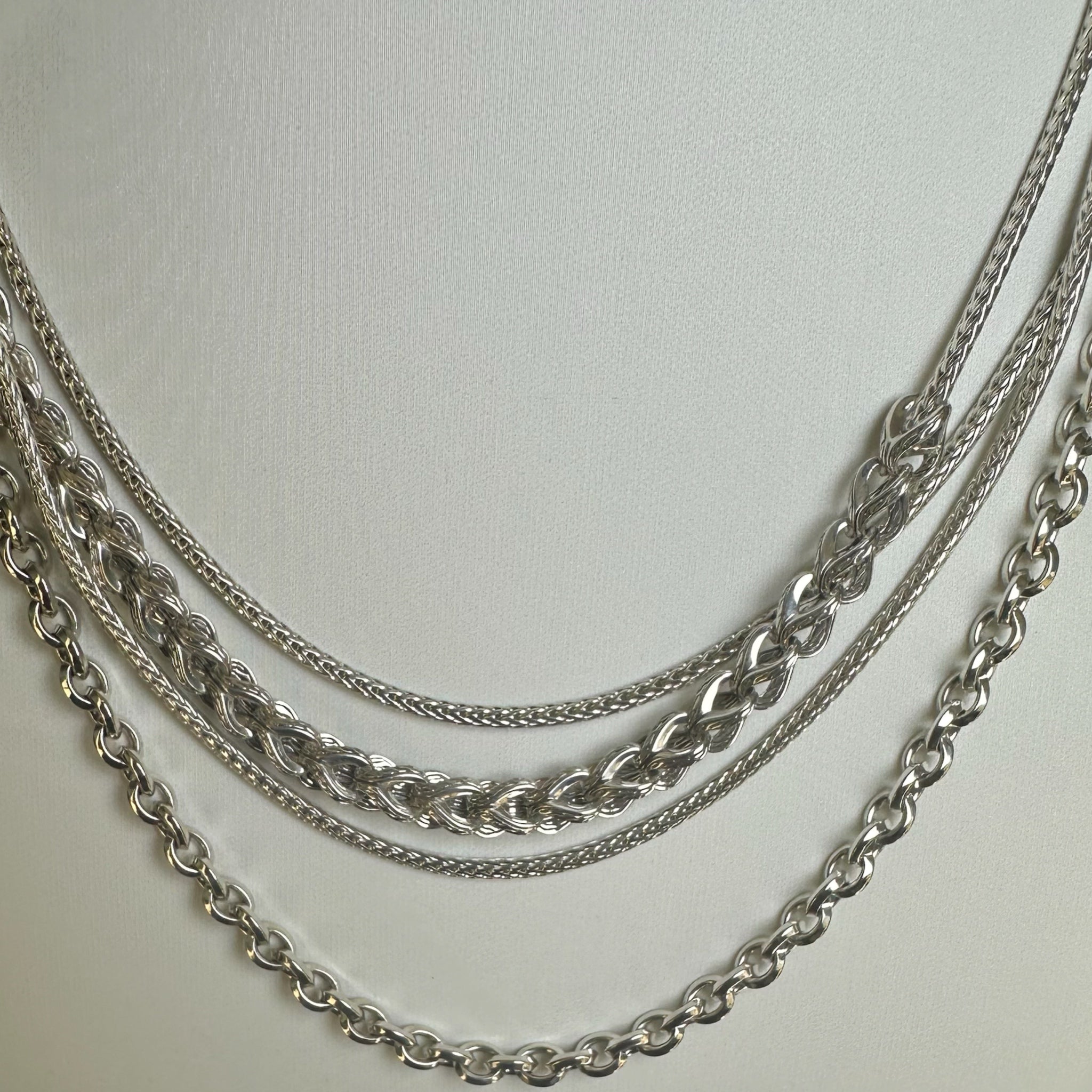 Asli Remix Multi Row Necklace