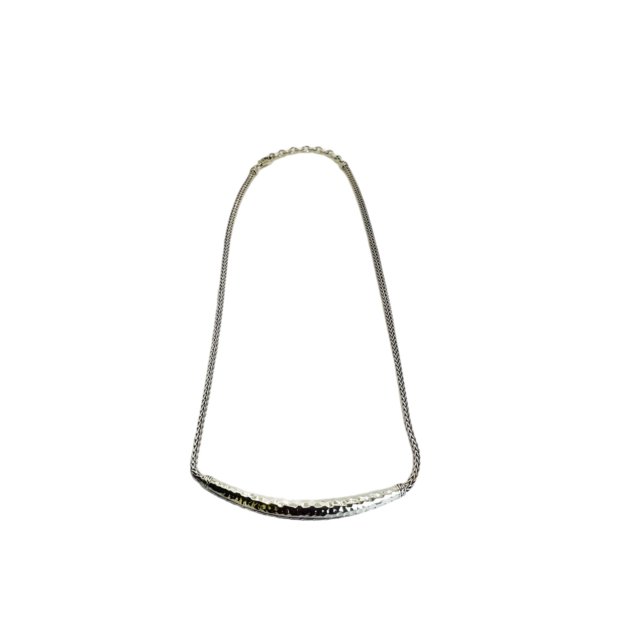 John Hardy Classic Chain Arch Hammered Necklace